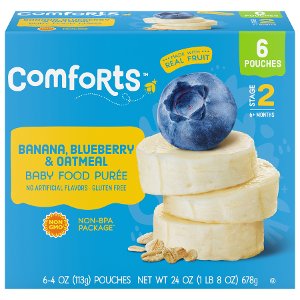 Save $0.50 on Comforts Stage 2 Baby Food Pouches