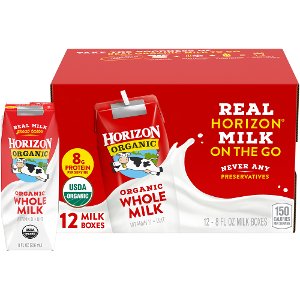 Save 25% on Horizon Organic Milk 12pk PICKUP OR DELIVERY ONLY
