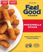Save $1.50 on Feel Good Foods Mozzarella Sticks