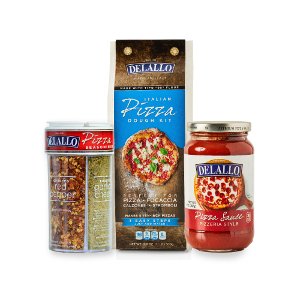 Buy 1 DeLallo Pizza Kit or Pizza Spice Shaker and get Free DeLallo Pizza Sauce