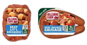 $2.99 Hillshire Farm Smoked Sausage or Cocktail Smokies