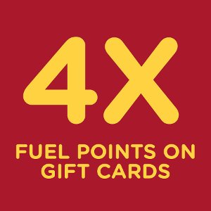 Get 4x FUEL POINTS