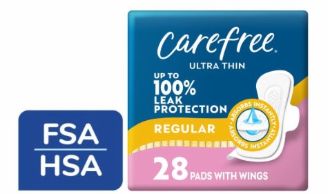 Save $1.00 on Carefree Pads