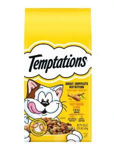 Save $1.50 on Temptations Dry Cat Food