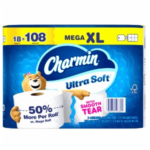 Save $5.00 on Charmin Toilet Tissue