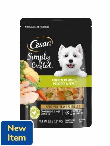 Save $1.00 on Cesar Simply Crafted