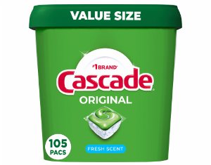 Save $2.50 on Cascade XXL Action Pacs