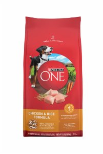 Save $1.50 on Purina One Dog Food, 8 lb