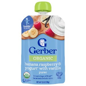 Save $2.00 off 3 Gerber Organic Pouch