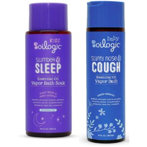 Save $2.00 on Oilogic Stuffy Nose & Cough Vapor Bath, Slumber & Sleep Vapor Bath