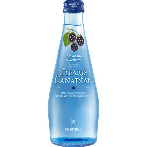 Buy 1 Clearly Canadian Glass Single Bottle, Get 1 FREE