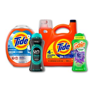 Spend $25 Save $5 on Gain, Tide, or Downy Select Products PICKUP OR DELIVERY ONLY