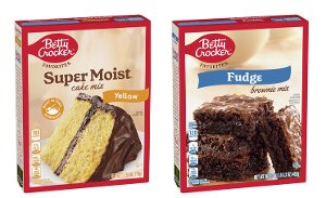 Save 20% on Betty Crocker Favorites Cake & Brownie Mix PICKUP OR DELIVERY ONLY