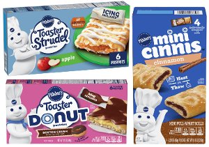 Save 20% on Pillsbury Toaster Strudel or Donut 6ct, Mini Cinnamon Rolls 4ct PICKUP OR DELIVERY ONLY