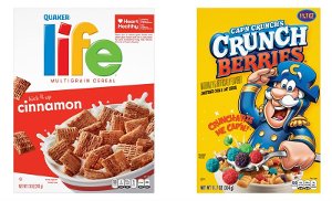 $1.49 Cap'N Crunch or Life Cereal