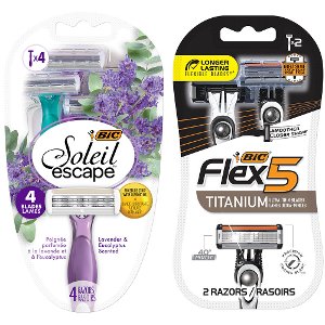 Save $2.00 off BIC Flex, Hybrid, or Soleil Razor