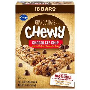 Save $0.50 on Kroger Chewy Granola Bars