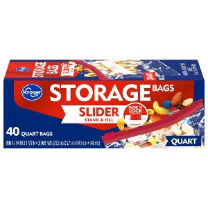 Save $1.00 on Kroger Storage or Freezer Slider Bags