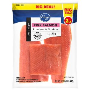 Save $2.00 on Kroger Wild Pink Salmon