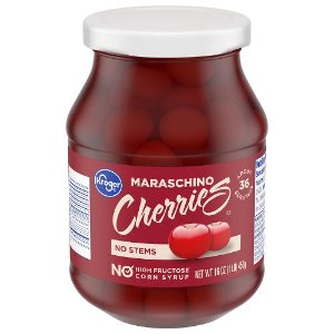 Save $0.50 on Kroger Maraschino Cherries