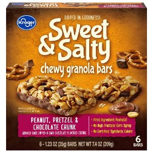 Save $0.50 on Kroger Sweet & Salty Granola Bars