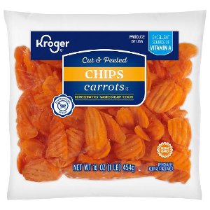 Save $0.50 on Kroger Carrot Chips