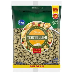 Save $1.00 on Kroger Cheese Tortellini or Ravioli