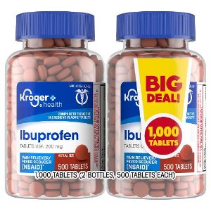Save $1.50 on Kroger Ibuprofen or Acetaminophen