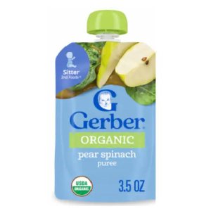 Save $2.00 on 3 Gerber Organic Pouch