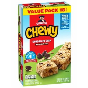 Save $1.00 on Quaker Chewy Value Granola Bars