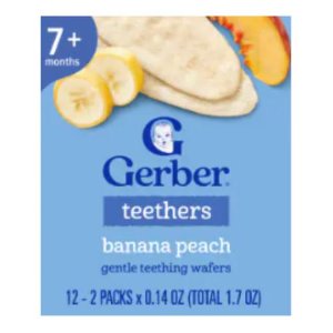 Save $1.00 on 2 Gerber Teethers