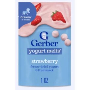 Save $1.00 on 2 Gerber Yogurt Melts