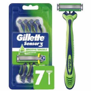 Save $1.00 on Gillette Sensor 2, Sensor3, Sensor 5, & Prestobarba Disposible Razors
