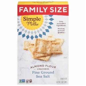 Save $0.50 on Simple Mills Crackers
