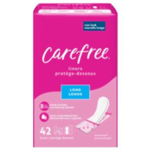 Save $0.50 on Carefree Liners