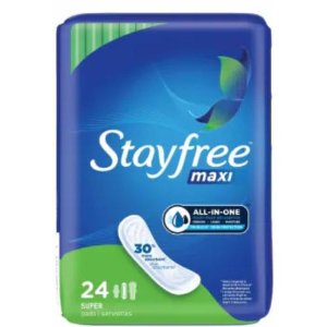 Save $0.50 on Stayfree Pads