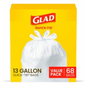 Save $1.50 on Glad Trash Bag