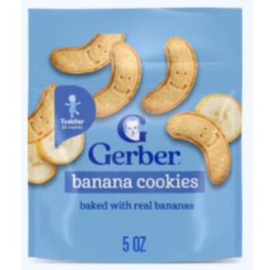 Save $1.00 on 2 Gerber Cookies