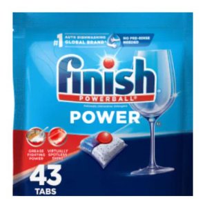 Save $4.00 on Finish Dishwasher Detergent