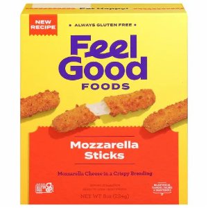 Save $0.50 on Feel Good Foods Mozzarella Sticks
