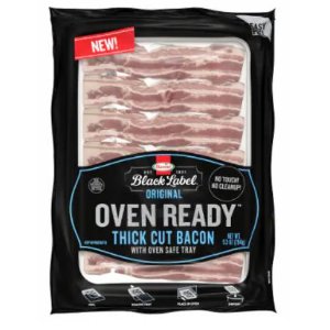 Save $1.00 on Black Label Oven Ready Bacon