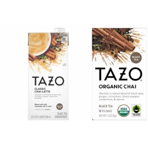 Save $1.00 on Tazo Tea Bags or Latte