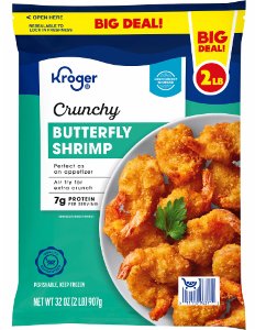 $8.99 Kroger Breaded Shrimp