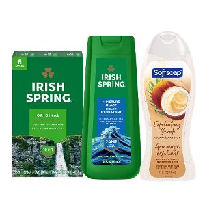 Save $4.00 on 2 Irish Spring or Softsoap