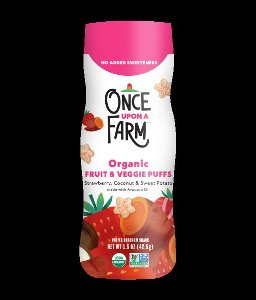 Save $0.75 on 2 Once Upon a Farm® Puffs