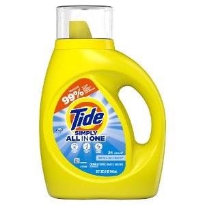 Save $2.50 on 2 Tide Simply Liquid