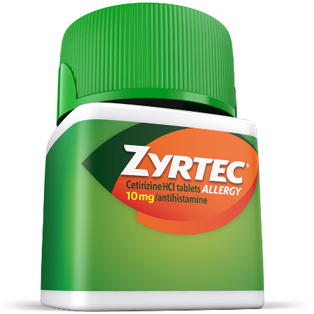 Save $10.00 on Zyrtec