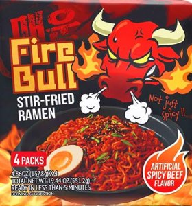 Save $1.50 on Fire Bull Ramen Noodle