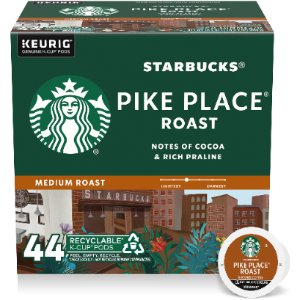 Save $7 on Starbucks 44ct K-cup