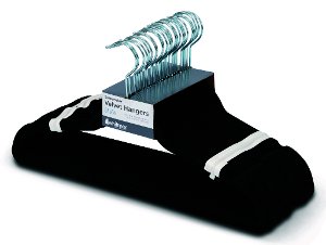 $8.99 Whitmor Velvet Hangers
